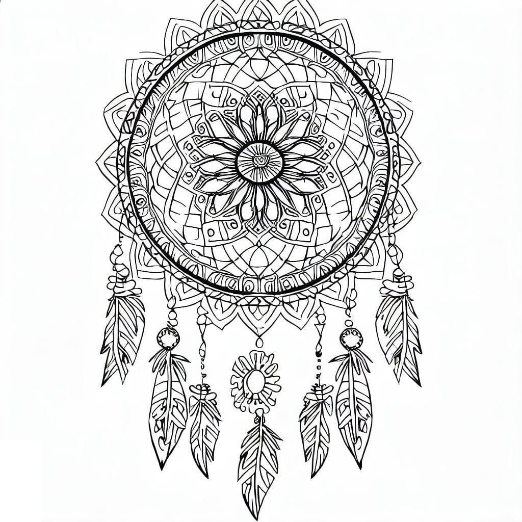 Mandalas Attrape rêves 23